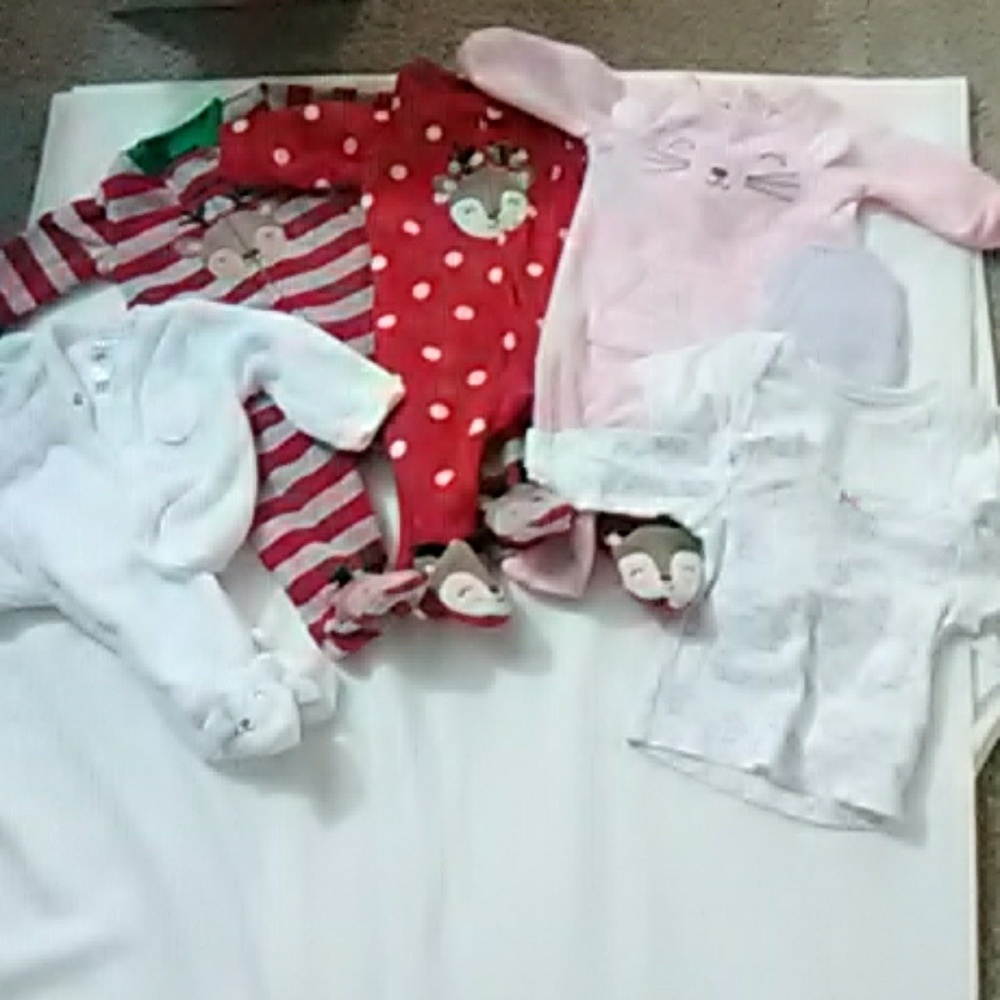 Newborn pajama bundle
